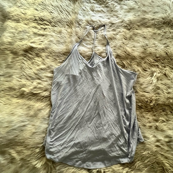 Lululemon Modal Silk Top Yoga in Pastel Blue - Picture 3 of 4